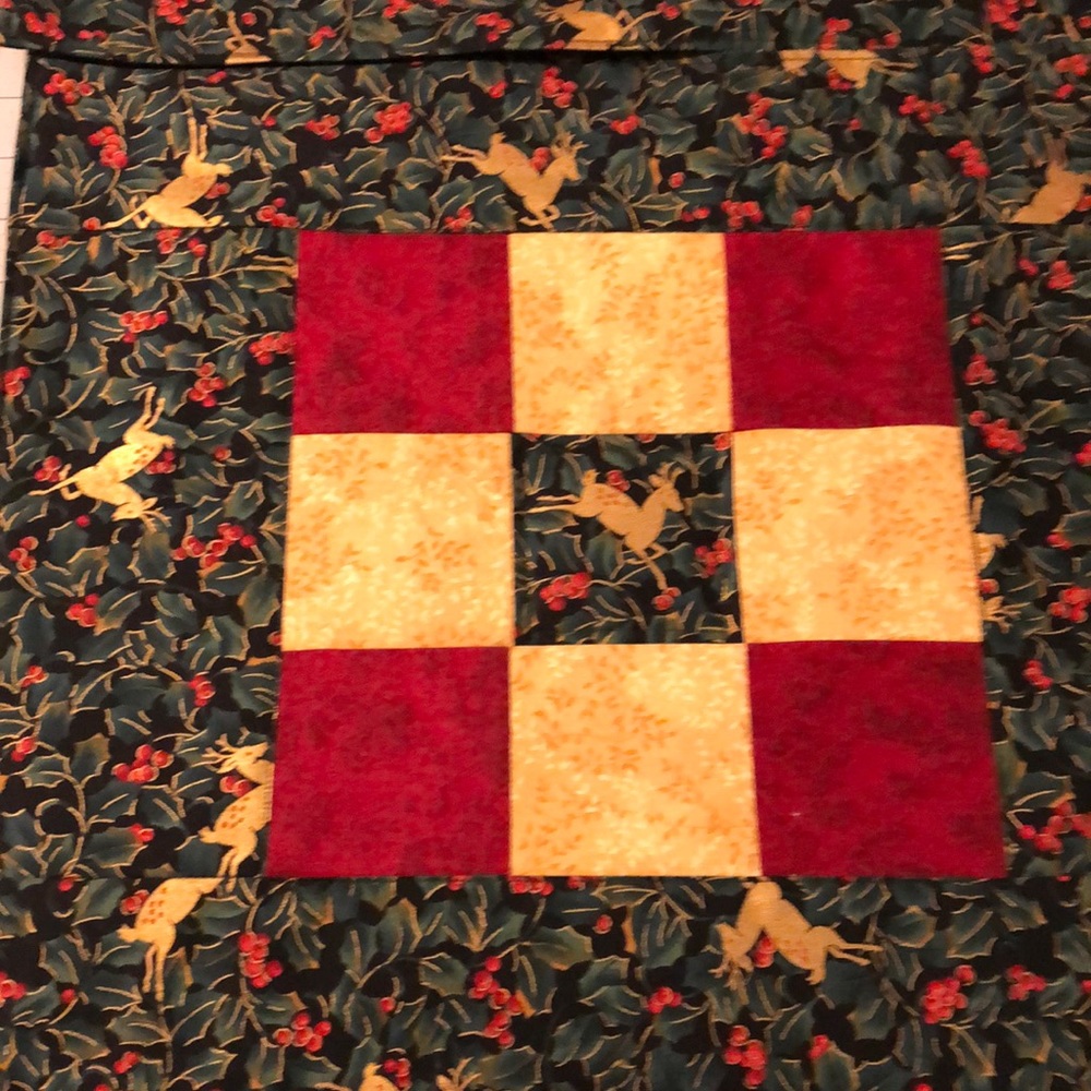 Set of 2 Christmas placemats